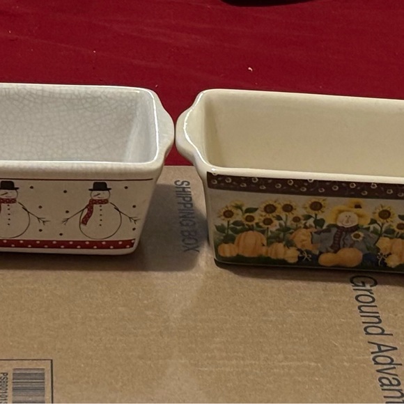 Set of 7 vintage ceramic breads dishes#cottagecore #rustic #kitchen - Picture 5 of 10